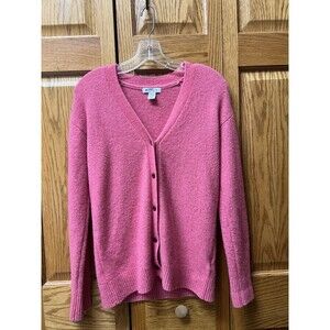 Athleta Westlake Cardigan in the color Dragonfruit Pink Size XXS